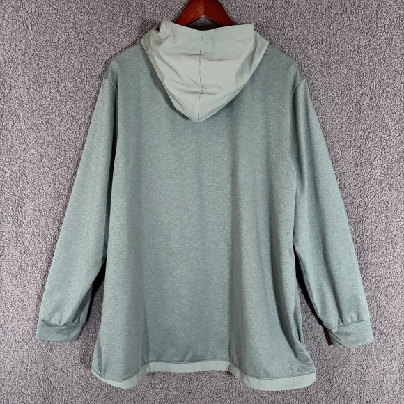 Vuori Sunday Element Pullover Hoodie - Men's Size XL - Green - Picture 4 of 7